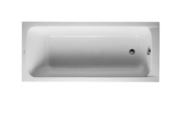 Duravit D-Code Ванна 1800 x 800 мм белый белый 700101000000000